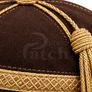 Premium Honour Hat Traditional Formal Headwear <b>With</b> Detailed Crown <b>Trim</b> <b>Tassel</b> Custom Ceremonial Event Presentation Design - Product Image 6