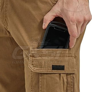 Pantalon cargo long décontracté léger pour homme, couleur personnalisée 2026, vente chaude, fabriqué au Pakistan, vente directe d'usine - Product Image 4
