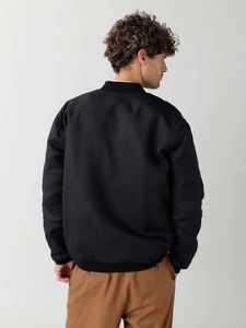 Chaqueta Bomber de Moda para Hombre, Material de Poliéster y Algodón, Prenda Exterior Elegante y Cálida, Diseño Cómodo - Product Image 5