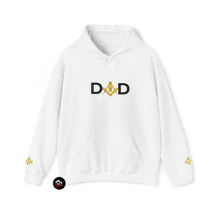 Freemason เสื้อฮู้ดผู้ชาย, เสื้อฮู้ด Masonic CLASSIC หรูหราทันสมัยยอดนิยมมีสไตล์ดีไซน์ที่เป็นเอกลักษณ์ - Product Image 1