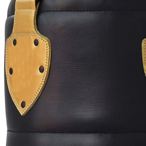 Sacs de frappe en cuir de vachette véritable de style bleu, remplis de sable, robustes, design personnalisé, haute qualité, logo personnalisé - Product Image 2