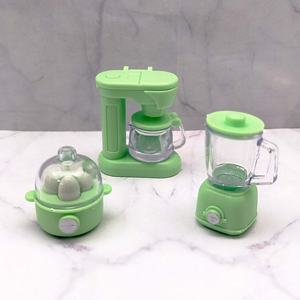 Accessoires de maison de poupée miniatures en plastique à l'échelle 1:12, électroménager pour la décoration de mini-cuisine, moulés par injection, durables, modernes - Product Image 1