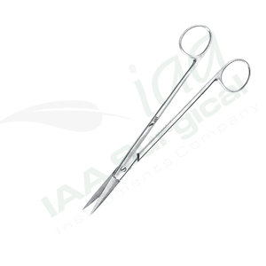 Tijeras Quirúrgicas Mc Indoe de 19 cm / 7½ Pulgadas con Hojas Rectas y Curvas para Cirugía General, Instrumento Manual Clase I con Certificación CE - Product Image 5