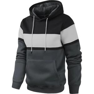 New Top Trending Winter Breathable Puff Printing Hoodie Custom Logo OEM Service Wholesale Pullover Cotton Blended <b>Men</b> <b>for</b> - Product Image 4