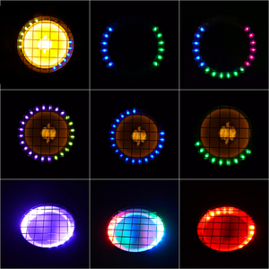 ไฟพาร์ LED SHEHDS แบบต่อพ่วงได้ 150W RGBLAC COB IP66 DMX 9CH 14CH ควบคุมผ่านแอพพลิเคชั่น สำหรับงานคอนเสิร์ต งานแต่งงาน และทัวร์ - Product Image 5