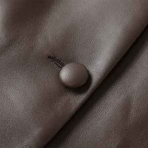 Chalecos de Cuero Clásicos sin Mangas para Hombre, Chaleco de Cuero Genuino de Piel de Vaca, Chaleco de Cuero a la Moda para Hombre - Product Image 5