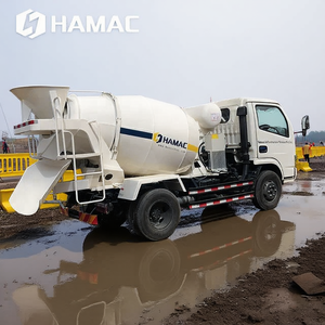 Camion malaxeur à béton Hamac de 3 yards, malaxeur à ciment mobile à vendre - Product Image 3