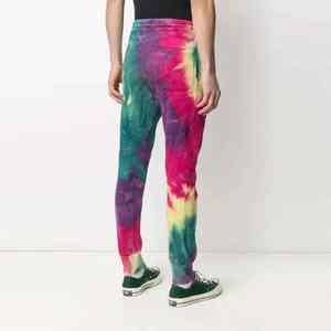 กางเกงจ็อกเกอร์ผู้ชายทรงสลิมฟิต พิมพ์ลายดิจิตอล กันลม เหมาะสำหรับออกกำลังกายและเล่นกีฬา - Product Image 3