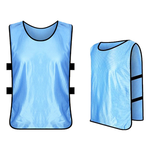 Chaleco de Entrenamiento de Fútbol Personalizado con Logotipo, Unisex para Adultos, Sin Mangas, de Poliéster Transpirable, Cuello Redondo, Jersey Deportivo para Todas las Temporadas, Corte Regular - Product Image 5