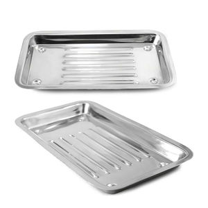 Bandeja para Instrumentos Quirúrgicos de Acero Inoxidable de Primera Calidad, Diseño Duradero, Ligera, Fácil de Limpiar, Perfecta para Uso Hospitalario - Product Image 3