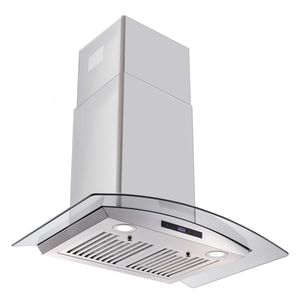 Cappa aspirante da parete da 30 pollici con 700 CFM, pannello touch in vetro temperato e controlli LED ventilati - Product Image 4