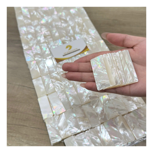 Nueva Lámina Duradera Moderna con Incrustaciones de Concha Marina de Vietnam / Incrustaciones de Madreperla Negra/Blanca/Dorada para Manualidades, Decoración del Hogar, Joyería de Boda - Caryln - Product Image 1