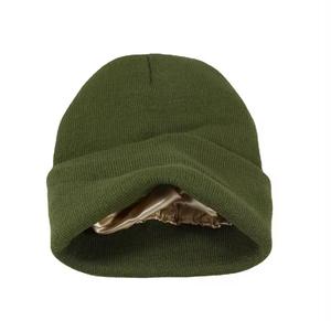 Gorro de Punto Acrílico Vintage Unisex, Ajustable, de Color Sólido, Informal de Invierno para Adultos - Product Image 3
