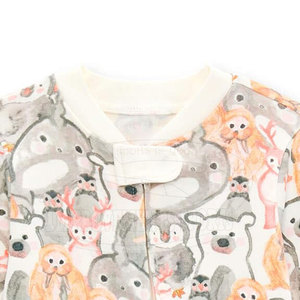 Venta caliente Nuevo estilo Mamelucos de bebé 2025 Mamelucos de bebé transpirables Impresión de sublimación Mamelucos de bebé - Product Image 4