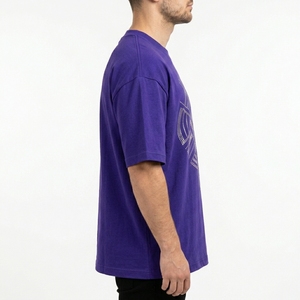Premium Crystal Stone Geometric Front Logo T-<b>Shirt</b> Oversized Cotton Casual Streetwear Rhinestone Fashion Summer Tee - Product Image 4