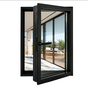 Puertas y Ventanas de Aluminio con Rotura de Puente Térmico Pasiva de Triple Capa y Doble Acristalamiento para Casas, de Alta Eficiencia Energética - Product Image 2