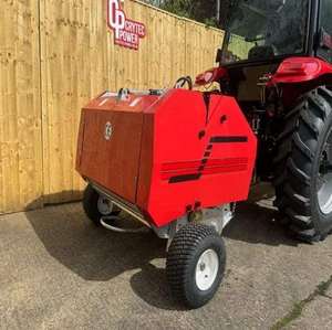 Mini Enfardadora de Heno de Calidad, Enfardadora de Heno Redonda para Tractor con Motor - Product Image 3