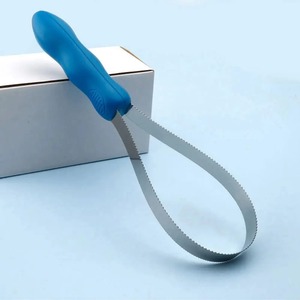 Peigne de toilettage pour chevaux durable et antidérapant, brosse équestre double face en métal, grattoir, peigne à poils pour animaux, bétail, tous types de chiens - Product Image 3
