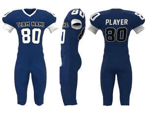 Uniforme de Fútbol Americano Sublimado Suave de Primera Calidad al por Mayor, Económico, de Alta Calidad, Más Vendido, en Oferta, para Hombre - Product Image 5