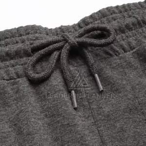 กางเกงขาสั้นผ้าฟลีซผู้ชายแบบสั่งทำพิเศษ สีพื้น กางเกงขาสั้นผ้าฟลีซผู้ชายแบบย้อมสี กางเกงขาสั้นผ้าฟลีซผู้ชาย - Product Image 2