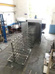 Nouveau Grand Séchoir à Air Chaud Automatique Ultra-Efficace avec Chariot de Transport et Moteur PLC - Product Image 6