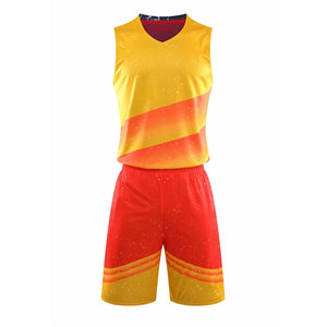 Tenues d'entraînement de basketball personnalisées avec logo, respirantes et à séchage rapide |   Uniformes d'équipe sans manches anti-transpiration |   Talent Sports Sublimated - Product Image 1