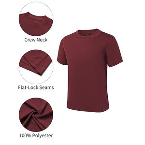 Camiseta de Manga Larga de Alta Visibilidad, Reflectante y Transpirable, Ropa de Seguridad de Secado Rápido, Camiseta de Trabajo de Manga Corta - Product Image 3