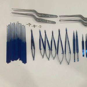 Kit d'instruments microchirurgicaux orthopédiques professionnels pour traumatologie, forceps et sondes en titane autoclavables manuels pour procédures cliniques - Product Image 1