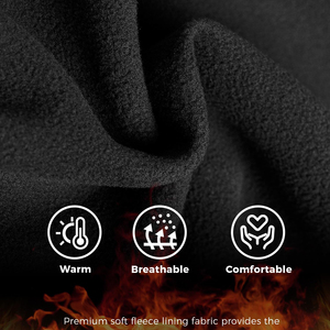 Pantalones de esquí profesionales para invierno, impermeables y cortavientos, con forro polar, equipo duradero para deportes en climas fríos. - Product Image 6