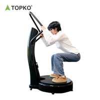 Plateforme vibrante TOPKO de haute qualité, portable, pour usage domestique et commercial en salle de sport, plateforme vibrante pour tout le corps