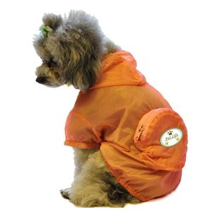 Imperméable de voyage pliable pour chien avec fermeture éclair réglable, design Thunder Paw, ultra-imperméable - Product Image 4
