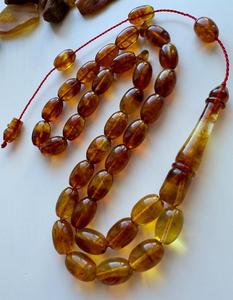 Cuentas de Tasbih Islámicas de Resina Hechas a Mano, Contador de Oraciones Musulmán, Regalo de Eid, Figura con Forma de Búho, Tema de Ángel, Técnica de Fundición - Product Image 2