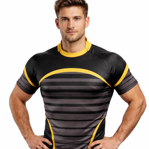 Maillots de rugby de qualité supérieure avec numéros d'équipe personnalisés, maillots de rugby sublimés à bas prix - Product Image 1