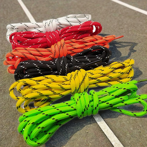 Lacets de chaussures de course obliques en polyester de luxe, écologiques, haute ténacité, épaisseur de cœur 5 mm, vente en gros d'usine, pour sacs - Product Image 3