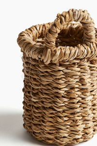 Natural Set Of 3 Seagrass <b>Basket</b> Set Functional <b>Storage</b> <b>Basket</b> For Laundry, Blanket And Home Organization - Product Image 3