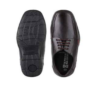 Chaussures habillées marron sophistiquées pour hommes – Classiques à lacets, idéales pour le bureau et les affaires, confortables et au design élégant - Product Image 3