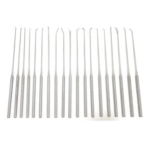Kit de micro-dissecteurs droit avec support – Instruments chirurgicaux de précision professionnels en acier inoxydable pour la dissection médicale - Product Image 3