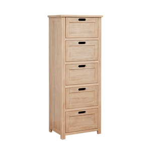 Boîte à bijoux en bois classique 5 tiroirs de rangement empilable pour salon - Product Image 6