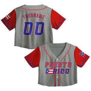 Maillot de baseball court personnalisé pour femme – Logo, nom et numéro sur mesure – Léger et doux – Maillot de match sublimé pour femme - Product Image 1