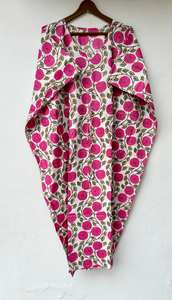 ชุดเดรสยาวผ้าฝ้ายลายดอกไม้สไตล์อินเดีย สำหรับใส่ไปชายหาด ชุดนอน หรือคลุมชุดบิกินี่ สำหรับผู้หญิง - Product Image 5