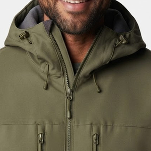 Veste de chasse imperméable coupe-vent pour homme avec col à capuche, fabriquée en usine, nouvelle mode, veste de chasse pour homme - Product Image 5