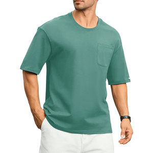 T-shirt Ringer Homme Écologique Respirant Grande Taille Léger 200 g/m² Service OEM ODM Style Vintage Coupe Ample - Product Image 2
