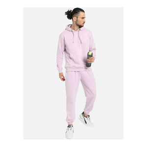 Survêtement d'hiver pour homme à capuche, coupe classique, 100% coton, grande taille, logo personnalisé, vêtements de sport pour adultes, léger et respirant - Product Image 5