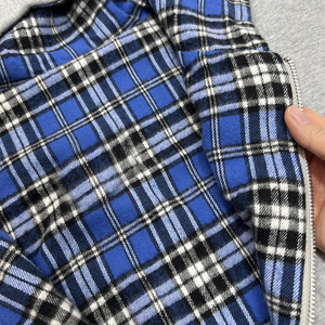 Sweat à capuche pour homme, style chinois Y2K, coupe ample et oversize, double couche, réversible, uni et à carreaux, épais pour l'hiver, vente en gros OEM - Product Image 5