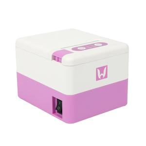 Imprimante thermique de reçus POS P20 Mini 58 mm couleur rose avec USB+BT - Product Image 1