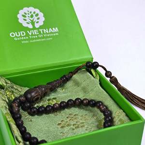 Pulsera de cuentas de oud subacuático de primera calidad para venta al por mayor y al por menor, 6 mm, 33 cuentas, UOMI633 PCS B7-002 - Product Image 4