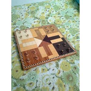 Elegant Handcrafted <b>Wooden</b> <b>Chess</b> <b>Board</b> Luxury Home Decor Wall Sign - Product Image 2