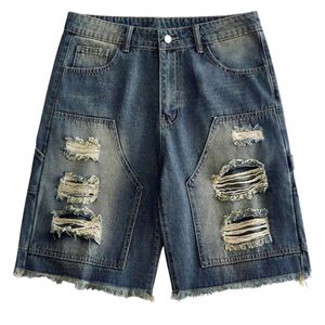 Custom Womens Black <b>Denim</b> Mini Shorts High Waist Button Fly Buckle Straps Side Pockets Goth Punk Y2K Sexy Booty Hot Pants Shorts - Product Image 6