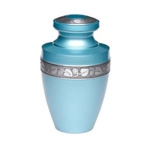 Urn luxury <b>centre</b> <b>table</b> decor matte black decor vase stylish ceremonial urn artisan memorial container decorative home accent - Product Image 3