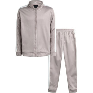 Survêtement respirant pour homme avec logo personnalisé, veste et pantalon, séchage rapide, évacuation de l'humidité, vêtements de sport pour les séances d'entraînement en salle de sport - Product Image 1